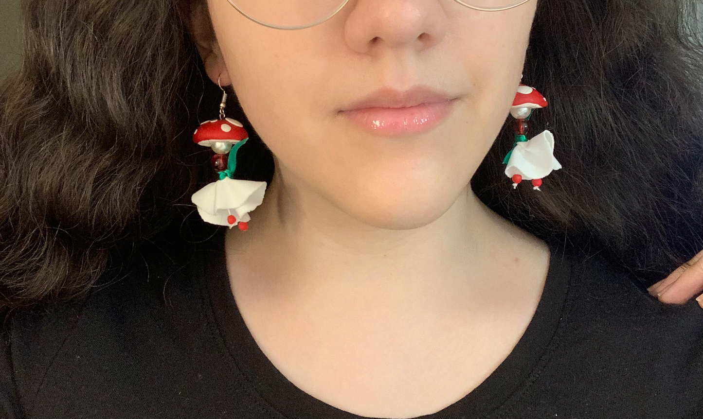 Mushroom Maiden Earrings